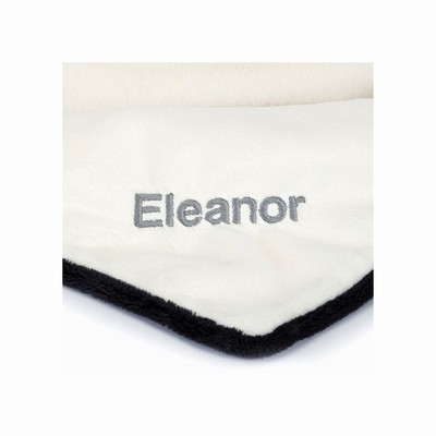 Jellycat Bashful Black & Cream Puppy Blankets UK | 89540AWGH